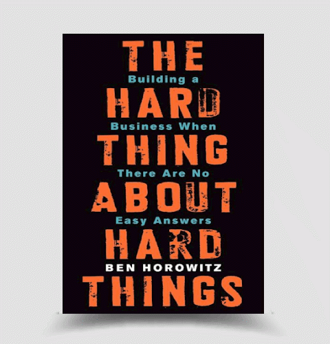 The hard thing about hard things